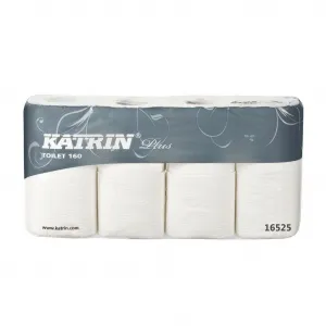 Toaletný papier 3-vrstvový KATRIN Plus Toilet 150 8ks