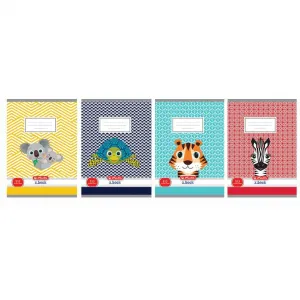 Zošit Herlitz 513 A5 linajkový 70g/m2 mix motívov Cute Animals