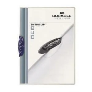 Durable Obal s klipom SWINGCLIP tmavomodrý