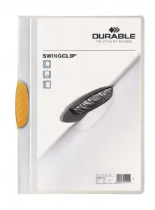 Durable Obal s klipom SWINGCLIP žltý