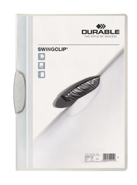 Durable Obal s klipom SWINGCLIP biely