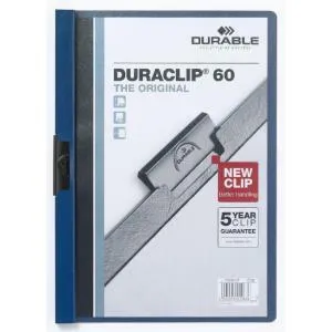 Durable Obal s klipom DURACLIP Original 60 tmavomodrý