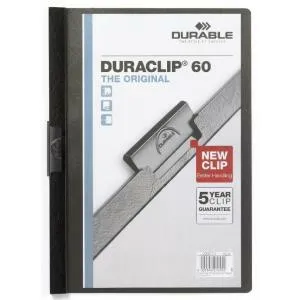 Durable Obal s klipom DURACLIP Original 60 čierny