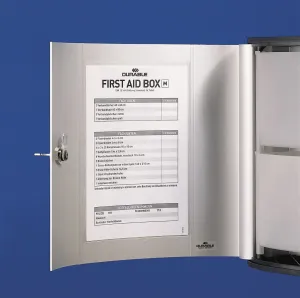 Lekárnička s 2 priehradkami DURABLE FIRST AID BOX M bez náplne