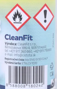 CleanFit dezinfekčný gél 70% citrus na ruky s rozprašovačom 50 ml