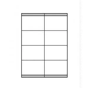Agipa Etikety univerzálne 105x70mm Etibox A4 100 hárkov