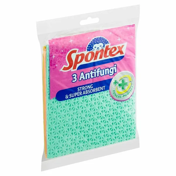 Utierka hubková Spontex Antifungi 3 kusy