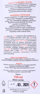 KAROM DEZI Prostriedok čistiaci a dezinfekčný 750 ml