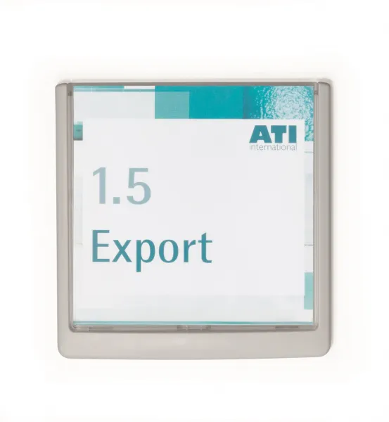 Durable Informačná tabuľka Click Sign 149x148,5 biela
