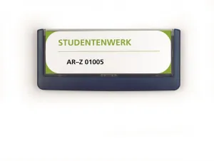 Durable Informačná tabuľka Click Sign 149x52,5 grafitová