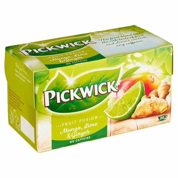 Čaj PICKWICK mango so zázvorom HB 20 x 1,75 g