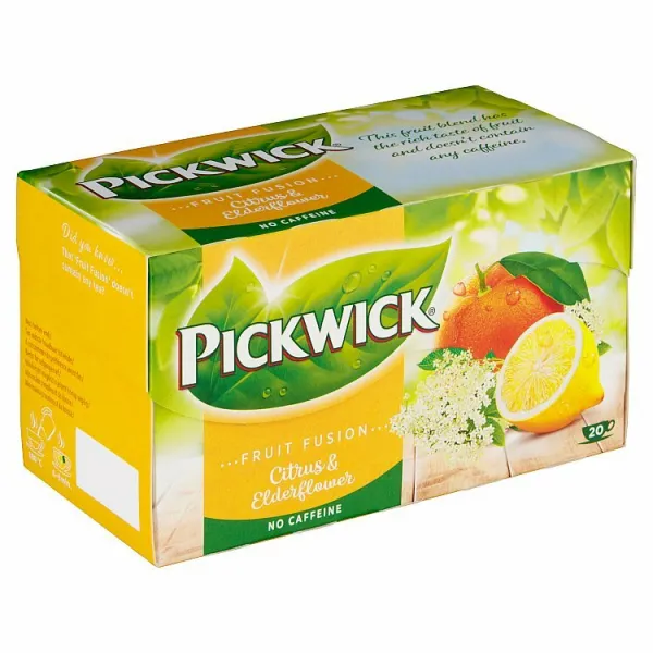 Čaj PICKWICK citrus s bazovým kvetom HB 20 x 2 g