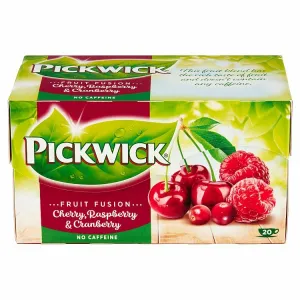 Čaj PICKWICK čerešňa s malinou HB 20 x 2 g