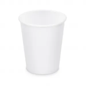 Papierové poháre biele Ø80 mm 280 ml `M` 0,2l (50 ks)