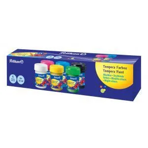 Temperové farby Pelikan 25ml 6 farieb