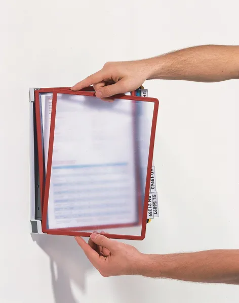 Durable Nástenný držiak VARIO s 10 panelmi