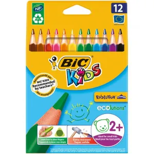 Farbičky BIC trojhranné odolné voči lámaniu 12ks