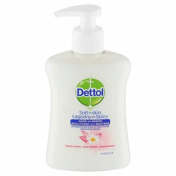 Dettol Soft on Skin tekuté mydlo harmanček 250 ml