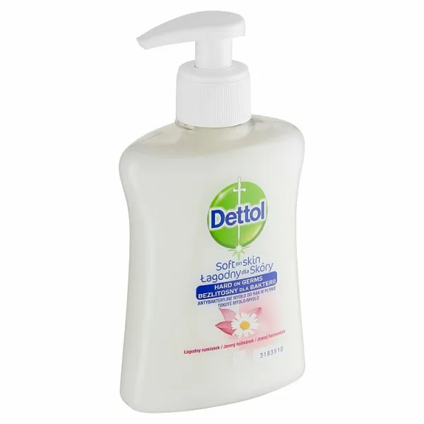 Dettol Soft on Skin tekuté mydlo harmanček 250 ml