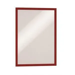 Durable Samolepiaci DURAFRAME A3 červený
