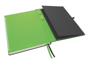 Zápisník linajkový A4 Leitz Complete čierny
