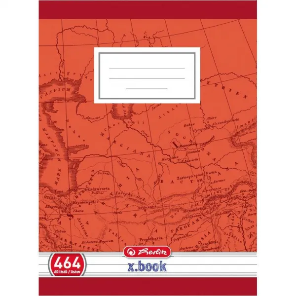 Zošit Herlitz 464 A4 linajkový 70g/m2 1ks