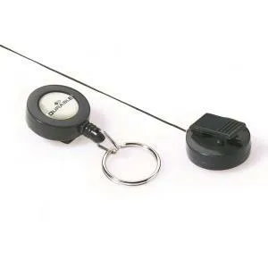 DURABLE Výsuvný kotúč s karičkou DURABLE 10ks (DU822258)