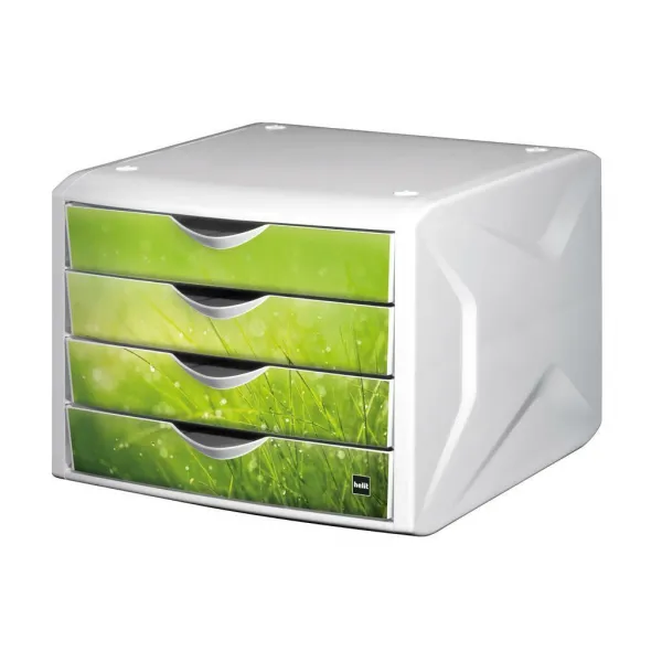 Helit Zásuvkový box Chameleón springtime
