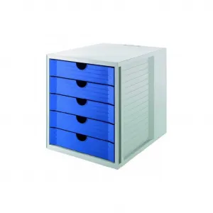 HAN Zásuvkový box System KARMA eko-modrý