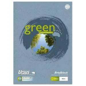 Formatwerk Blok poznámkový Format Werk Ursus Green A4 50 listov linajkový
