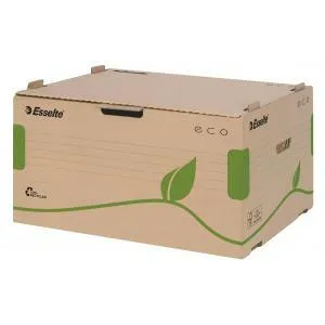 Esselte Eco archivačná krabica hnedo čierna 100 mm