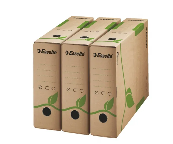 Esselte Eco archívný box hnedý A4 80 mm