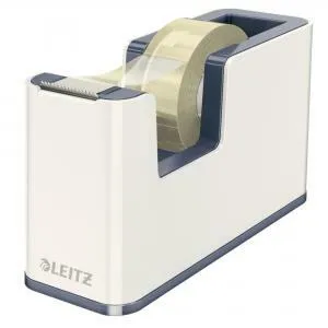 Leitz WOW Odvíječ pásky bílo-šedá / Na pásky do 19 mm x 33 m