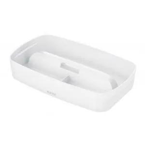 Organizér s držadlom Leitz MyBox S biely