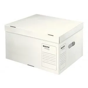 Leitz ES610400 archívna škatuľa Infinity s vekom biela L