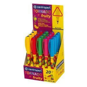 Displej Centropen Tornado FRUITY 20 ks
