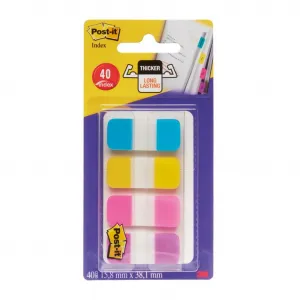 POST-IT Záložky Post-it Index úzky extra silný15,8x38,1mm (MM067604)