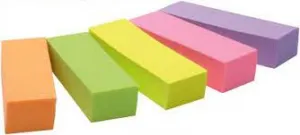 Post-it Značkovacie bločky Post-it, 15 x 50 mm, 5 farieb