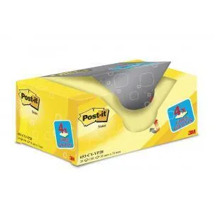 POST-IT Bločky Post-it 38x51 žlté 20x100l (MM065355)