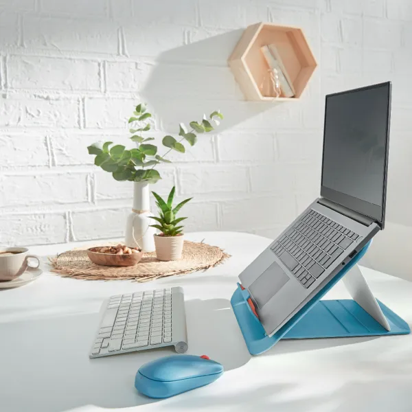 Stojan pod notebook Leitz Cosy Ergo kľudný modrý