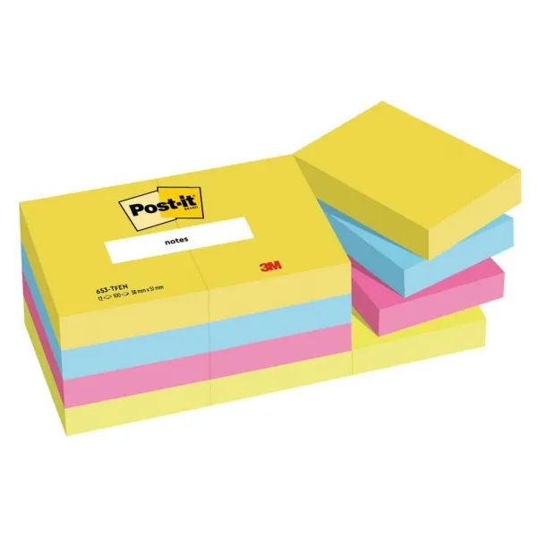 POST-IT Bločky Post-it _ENERGIA_ 31x51mm, 12x100 lístkov (MM065333)