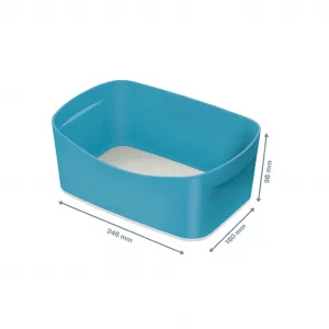 Stolný box Leitz MyBox Cosy kľudný modrý