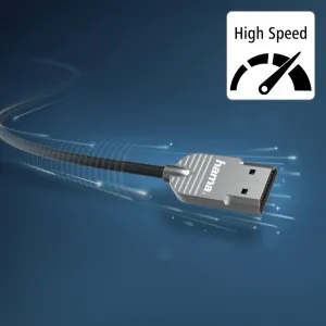 Hama HDMI kábel High Speed 4K 2 m, Ultra-Slim 85444290