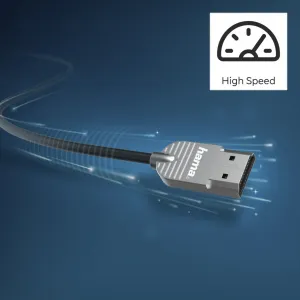 Hama HDMI kábel High Speed 4K 1 m, Ultra-Slim 85444290