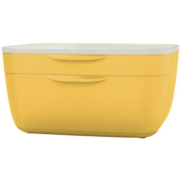 Zásuvkový box Leitz Cosy teplý žltý