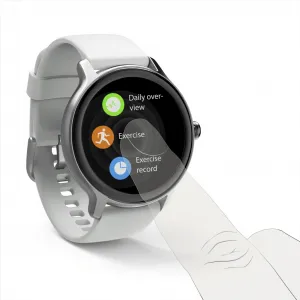 Hama Fit Watch 4910, športové hodinky, pulz, oxymeter, kalórie, vodeodolné, šedé 91021200