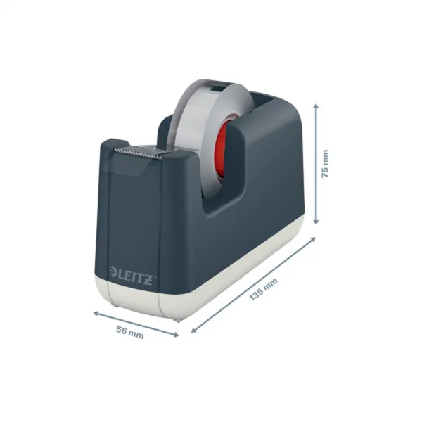 Leitz Cosy Odvíječ lepící pásky sametová šedá 19 mm x 33 m