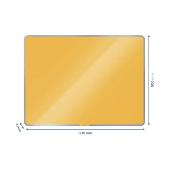 Magnetická tabuľa Leitz Cosy 60x80cm teplá žltá