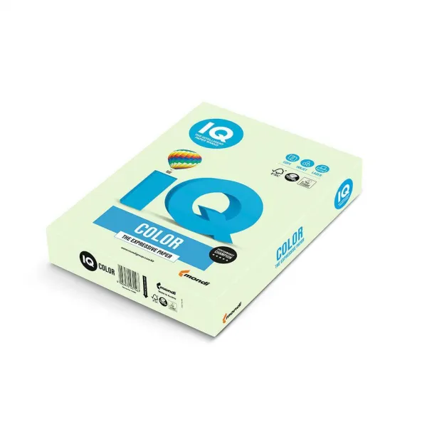 Mondi Farebný papier IQ color zelená pastelová GN27, A4 80g