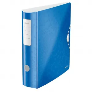 LEITZ 180 Active Wow Pákový zakladač 8,2 cm A4 modrý